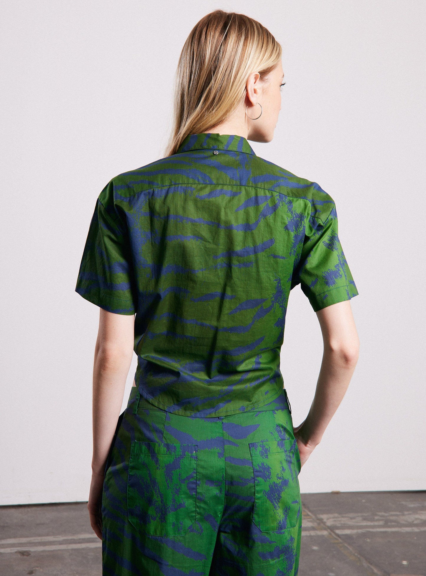 Blusa mujer cordon full print