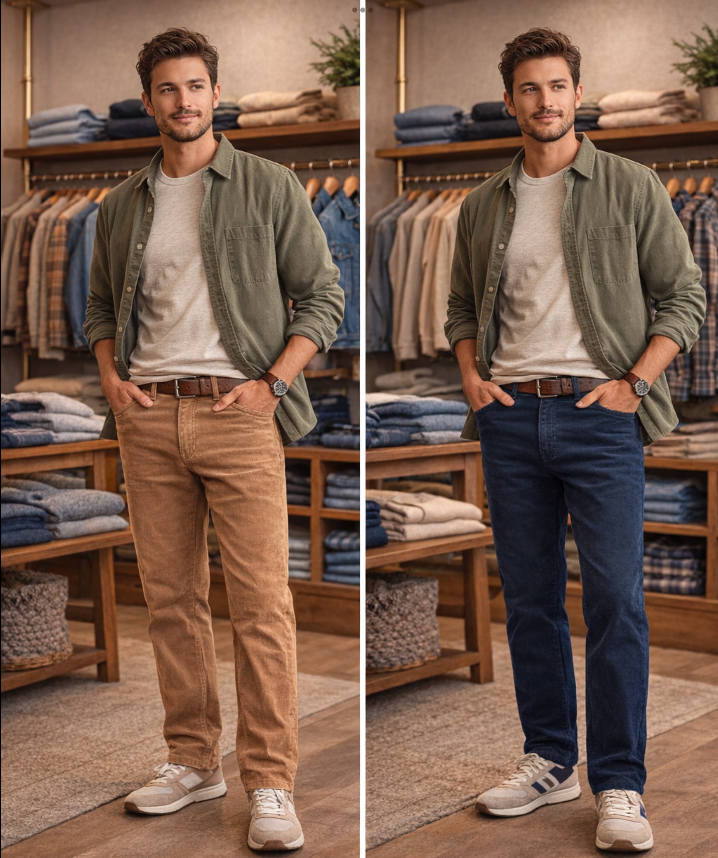 Pantalón Cotele TRUVAL