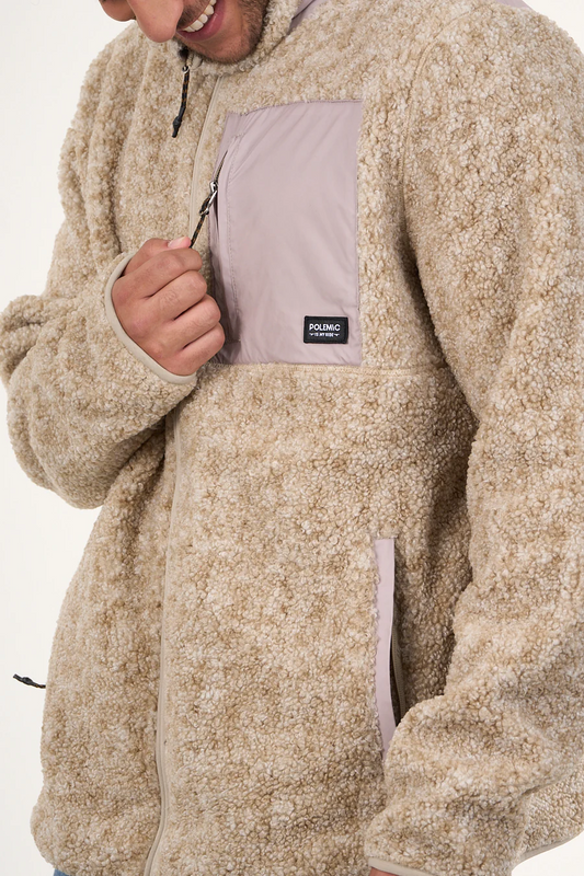 Poleron Polar Sherpa Bonded con cierre POLEMIC