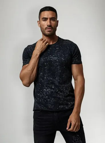 Polera Ed Hardy Acid Wash - JJO
