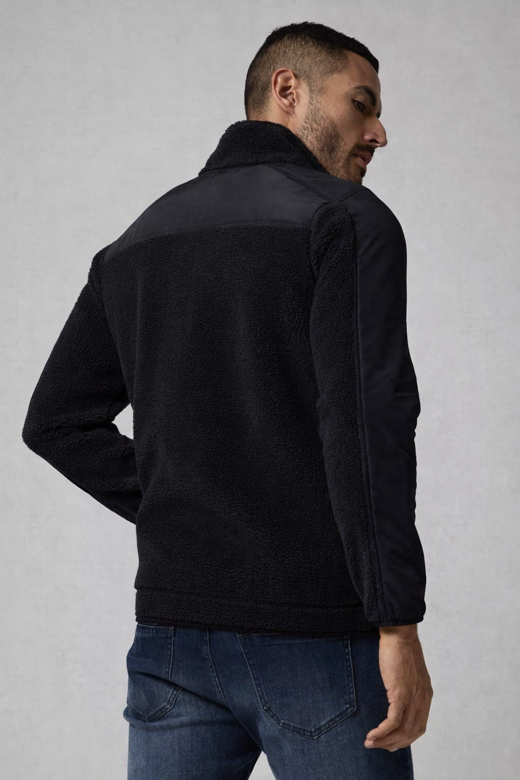 Polerón Sherpa Aplicación Nylon - JJO