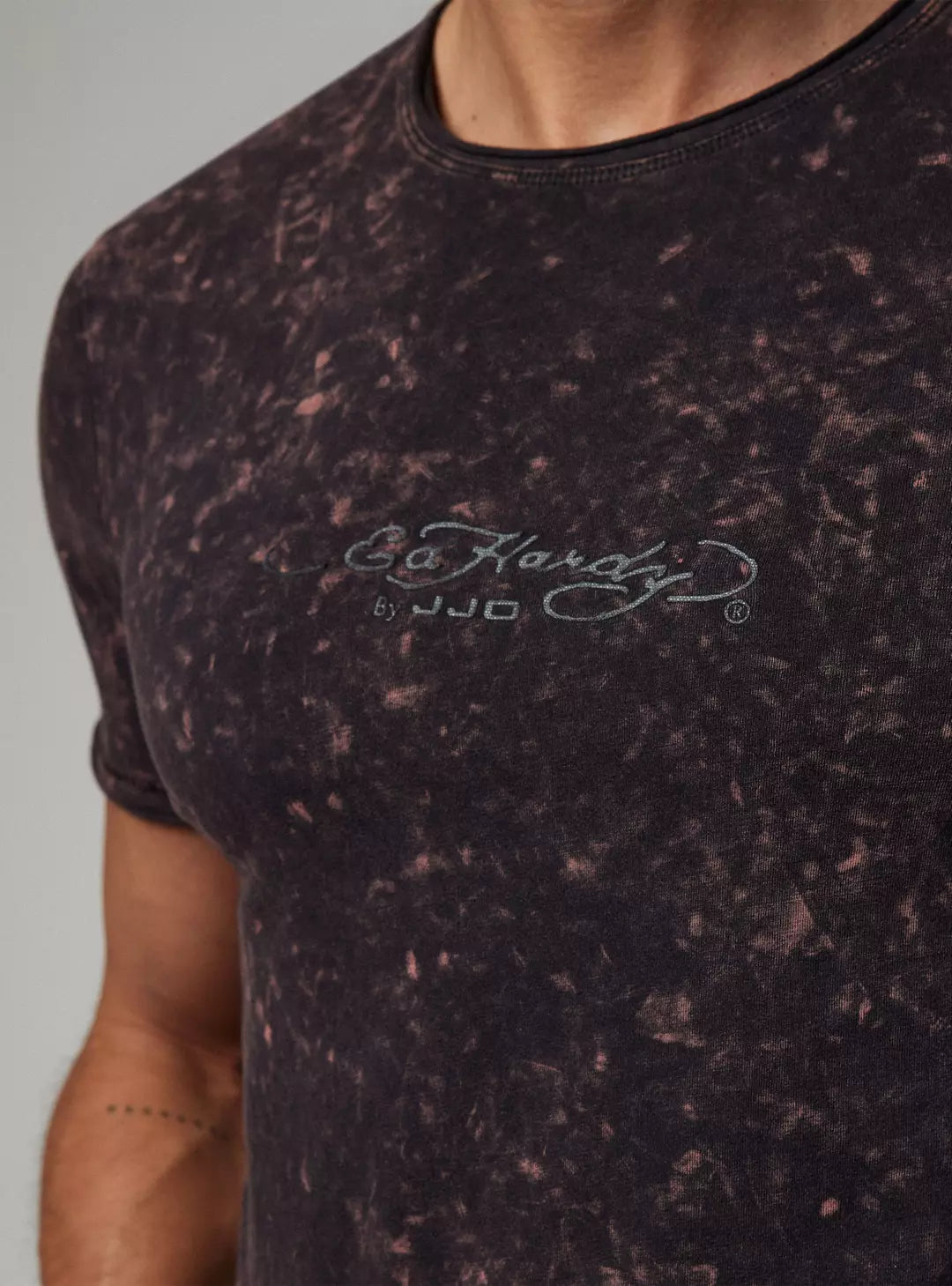Polera Ed Hardy Acid Wash - JJO