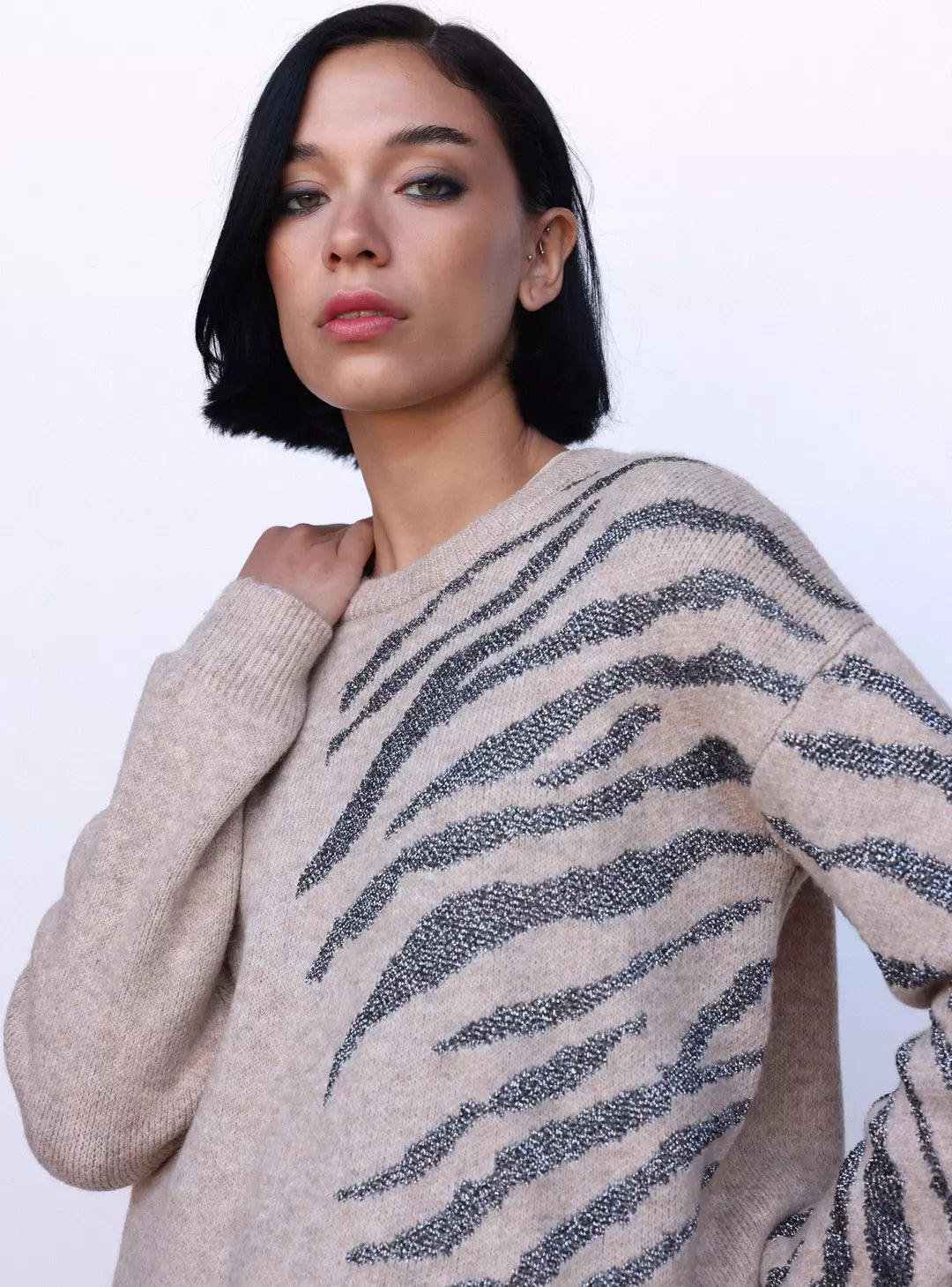 Sweater Animal Lurex - Foster