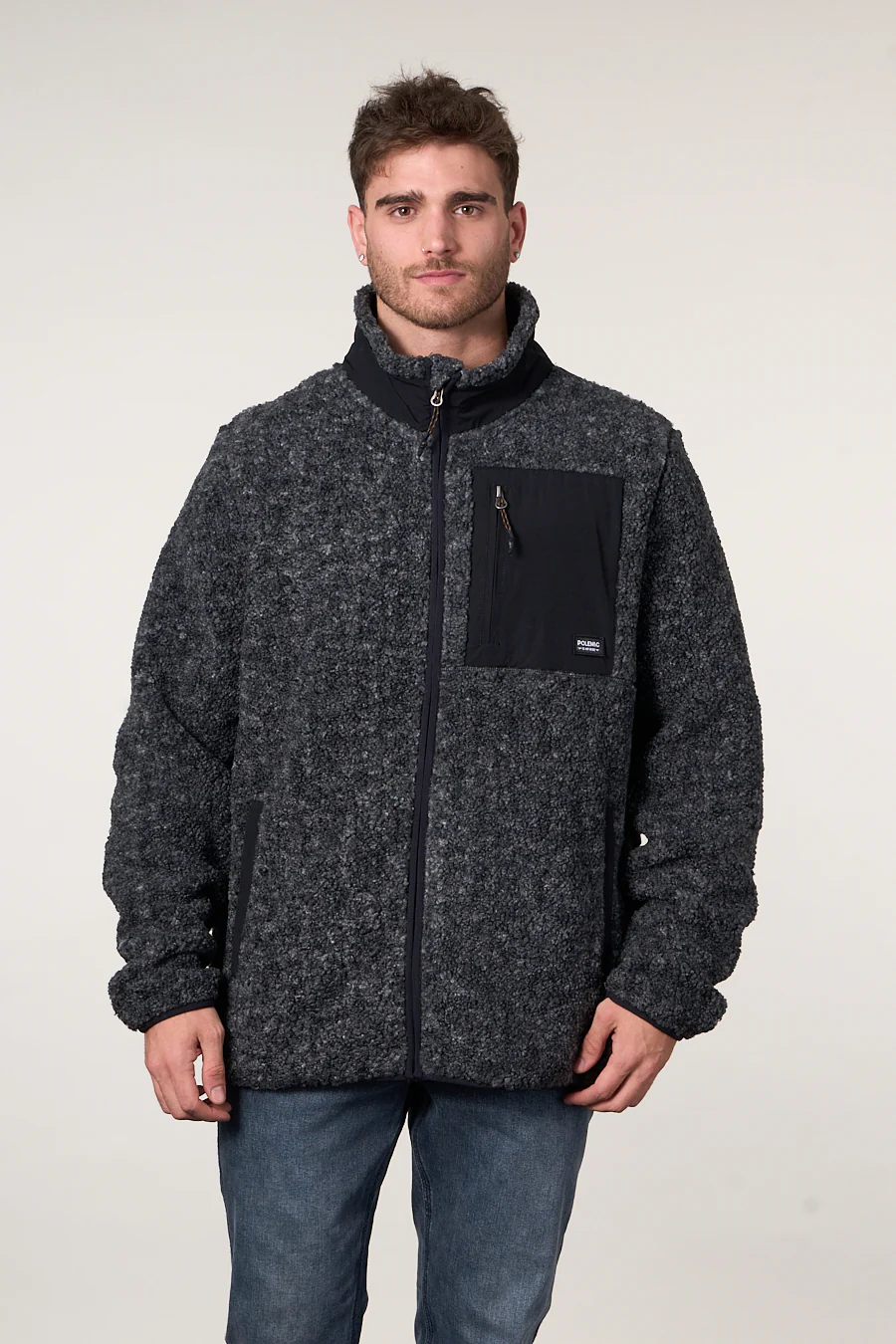 Poleron Polar Sherpa Bonded con cierre POLEMIC