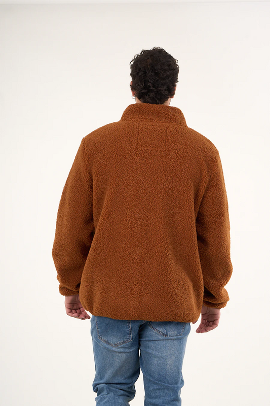 Poleron Polar Sherpa Bonded con cierre