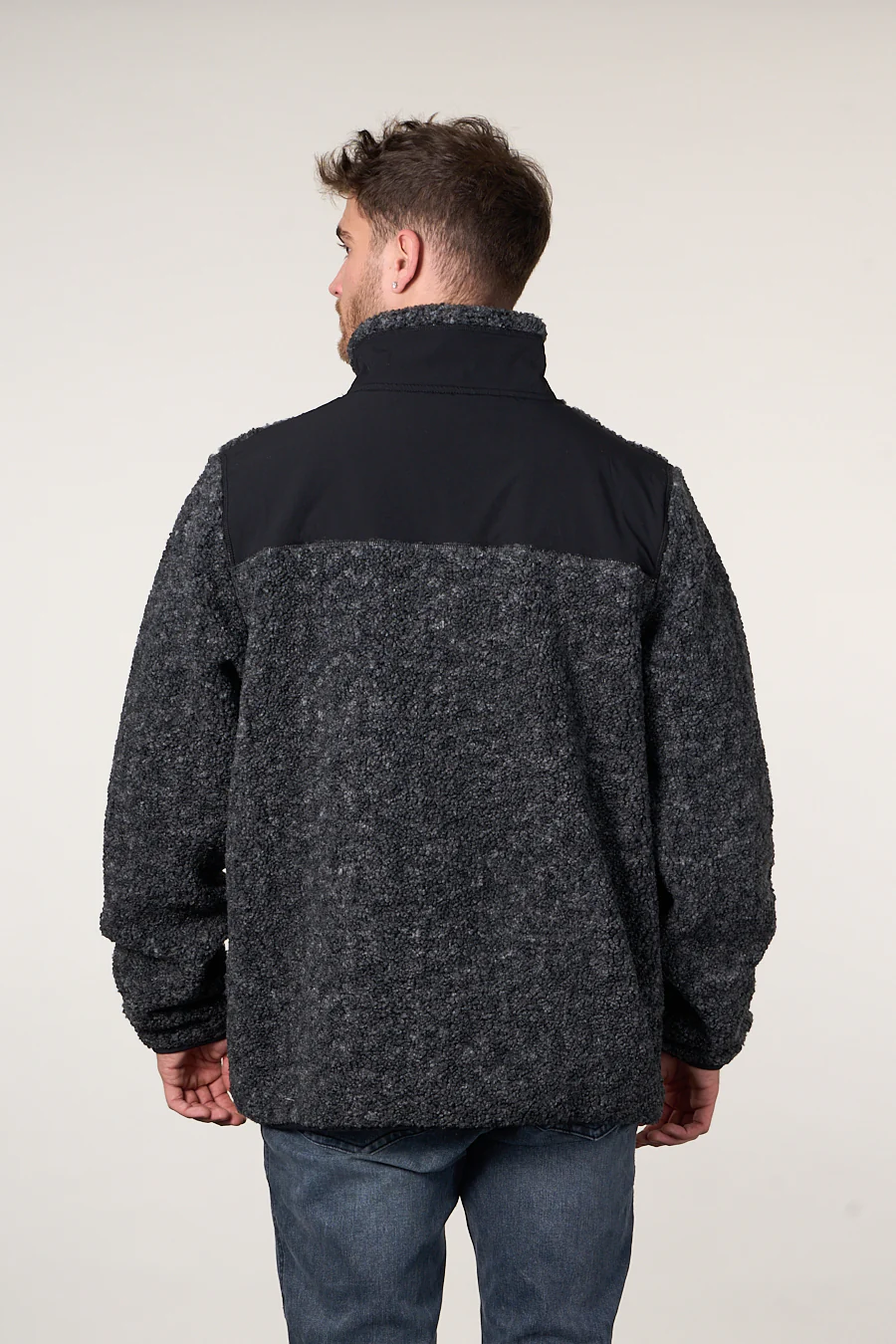 Poleron Polar Sherpa Bonded con cierre POLEMIC