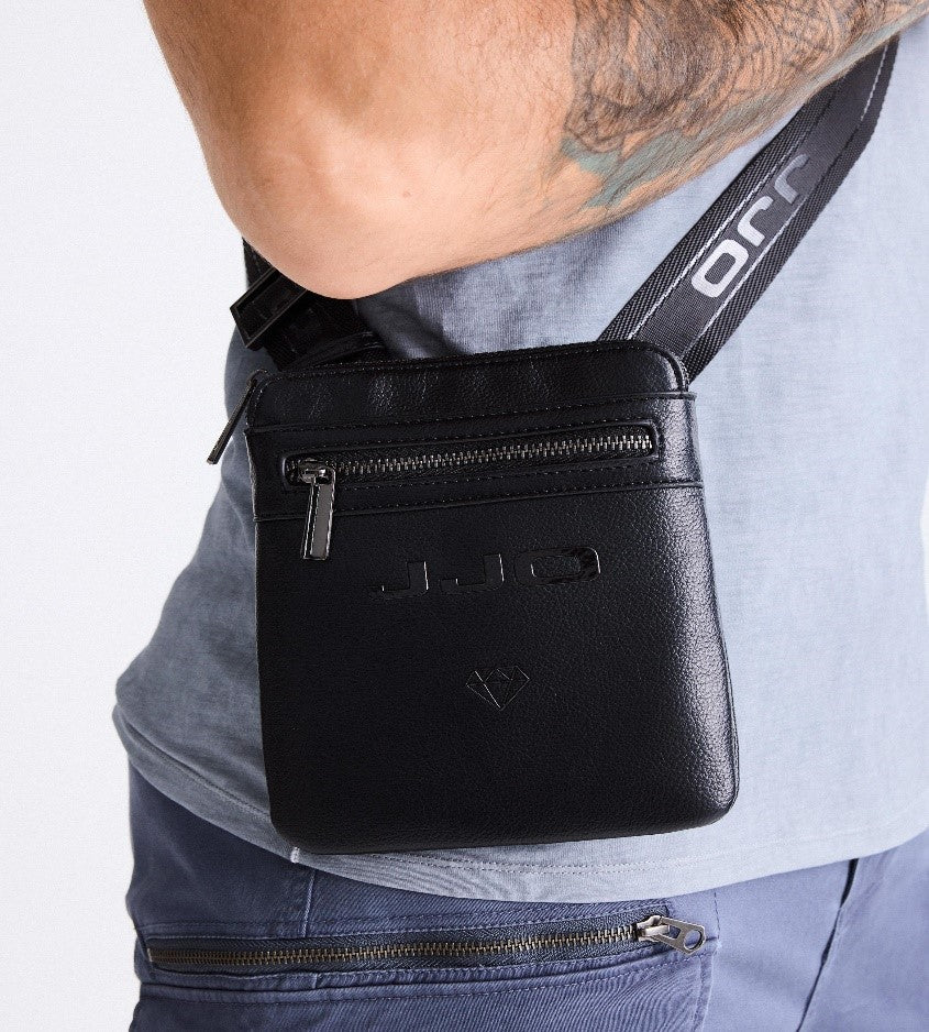 BOLSO CRUZADO SIMILUACION CUERO CON CIERRE JJO