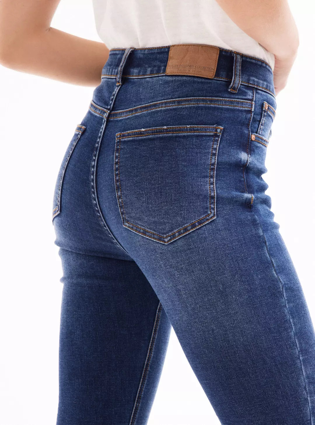 Jeans Skinny Tiro Alto - Foster