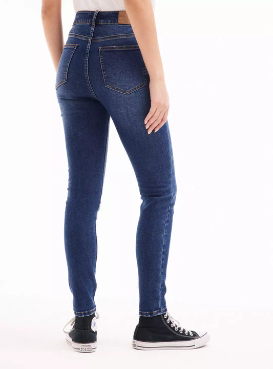 Jeans Skinny Tiro Alto - Foster