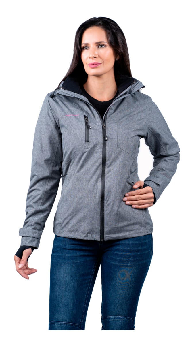 Chaqueta 3 En 1 Peak Performance Mujer Falkenberg Black