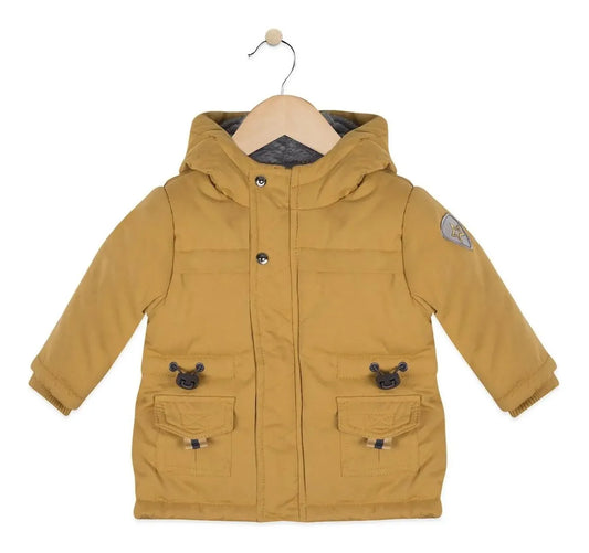 Parka Bebé Niño Mostaza - Pillin