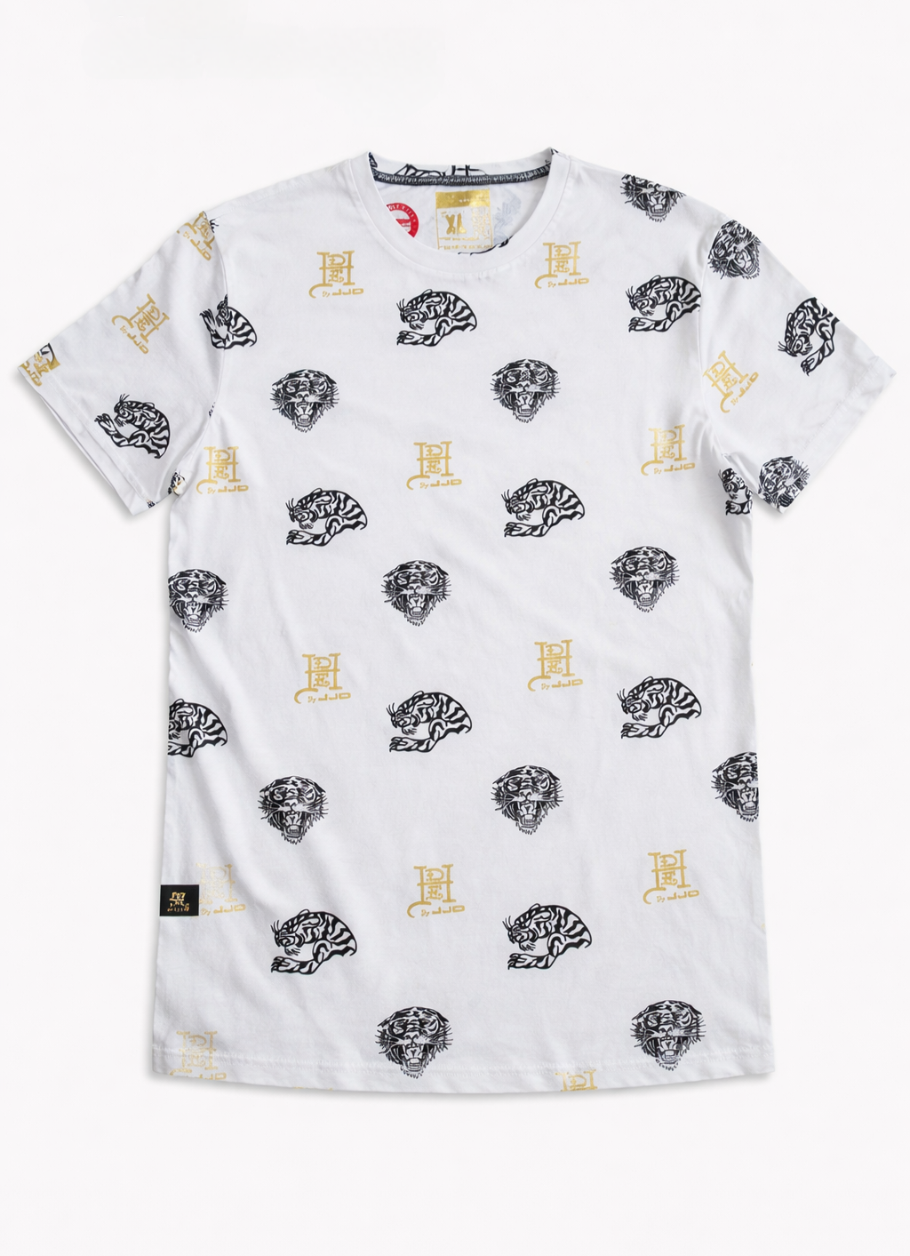 Polera Blanca Estampada Ed Hardy - JJO