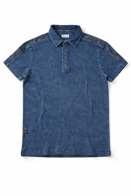 Polera Polo Tipo Denim - JJO