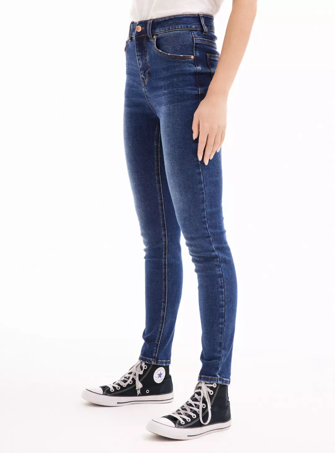 Jeans Skinny Tiro Alto - Foster