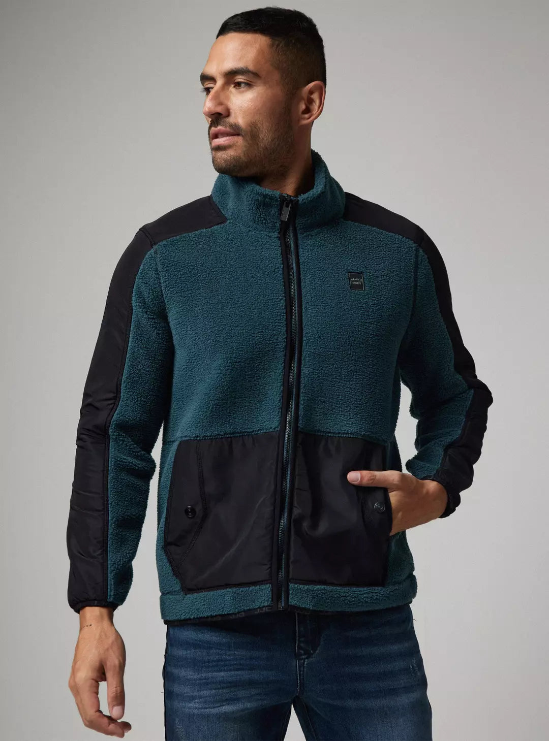 Polerón Sherpa Aplicación Nylon - JJO