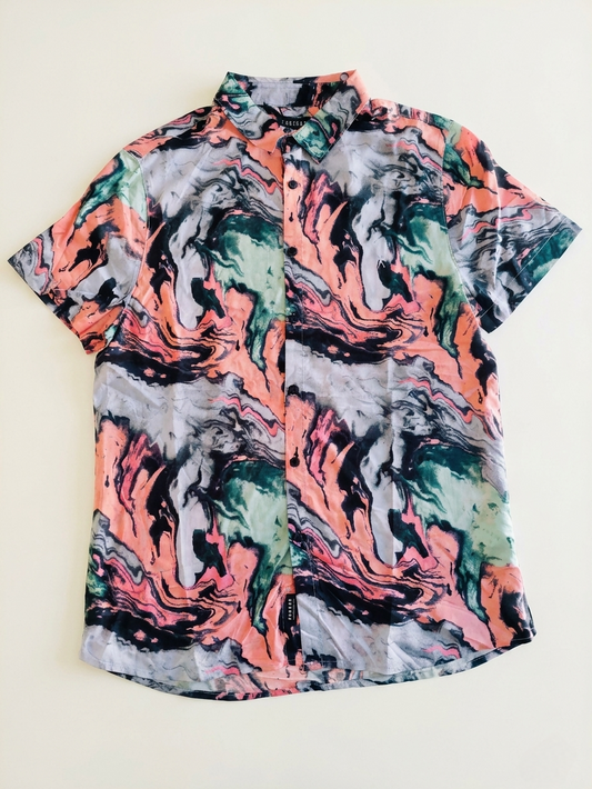 Camisa Estampado Marmoleado - Foster