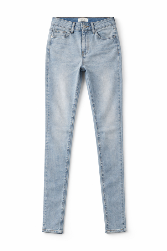 Jeans Skinny Tiro Medio - Foster