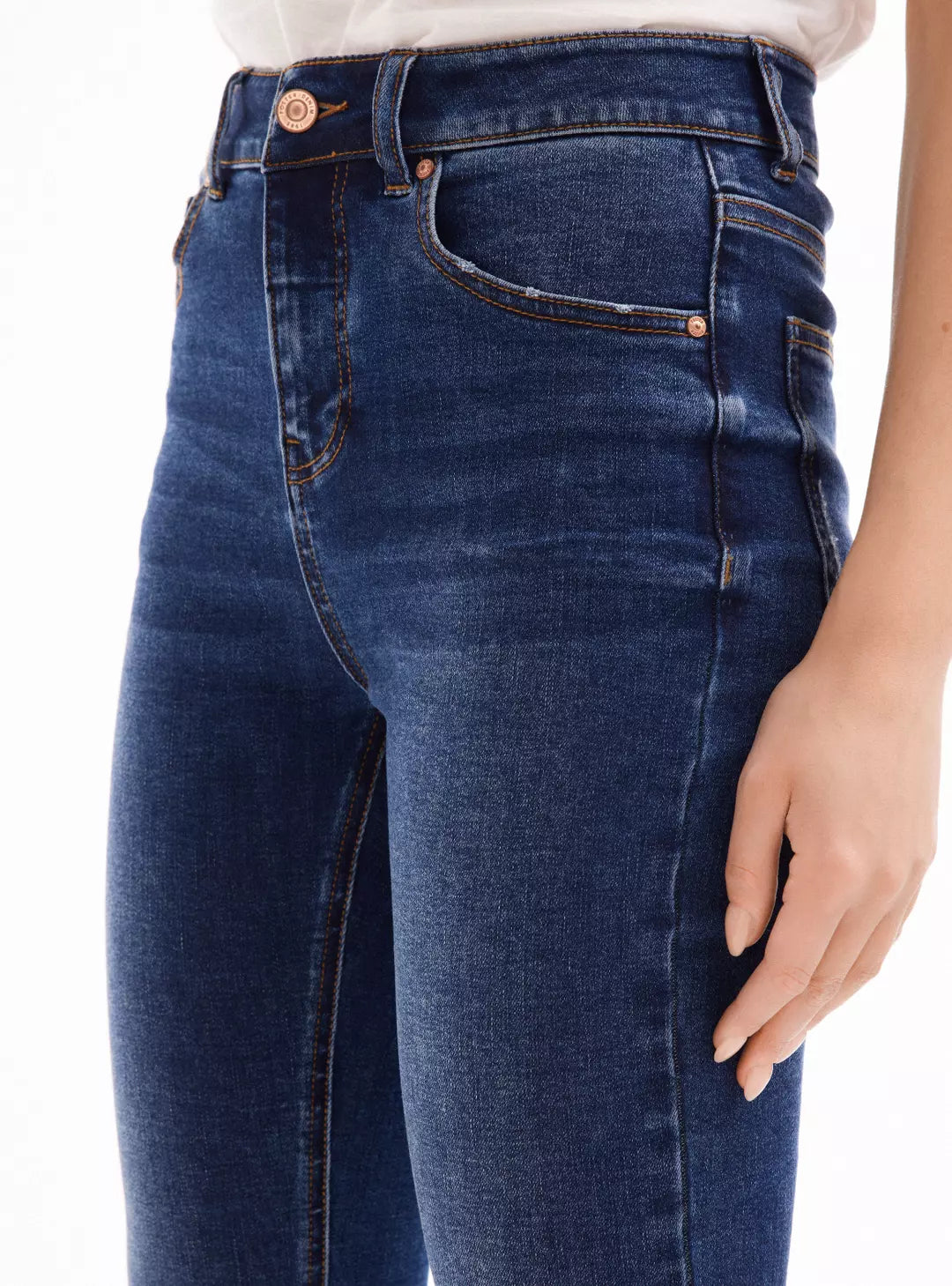 Jeans Skinny Tiro Alto - Foster