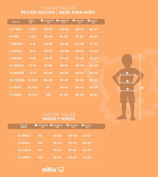 Parka Bebé Niño Mostaza - Pillin