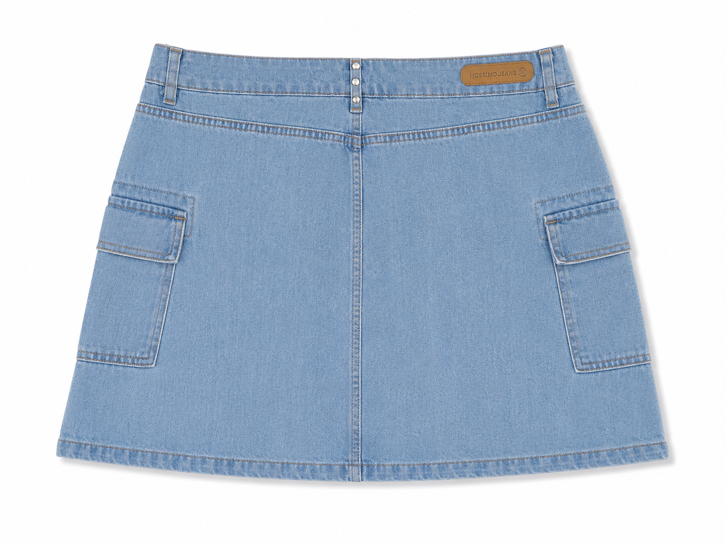 Falda Mini Denim Cargo - Mohicano