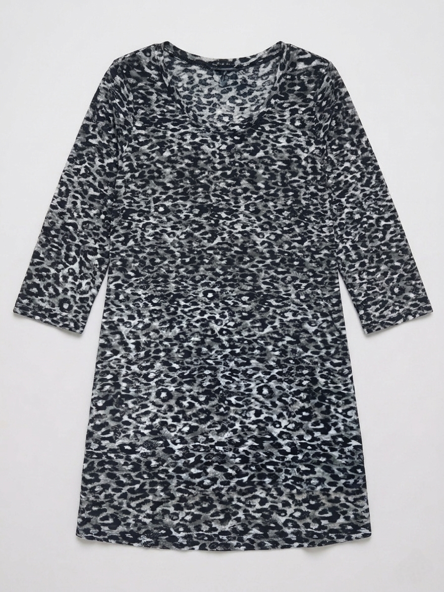 Túnica Encaje Animal Print - Ludovica