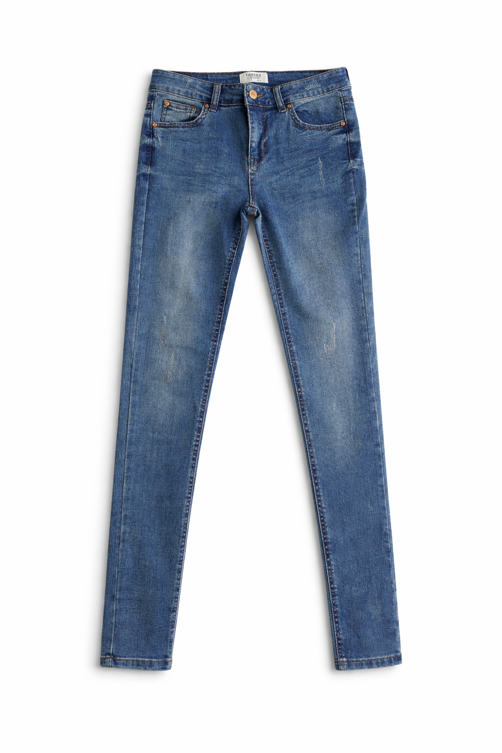 Jeans Skinny Tiro Medio - Foster