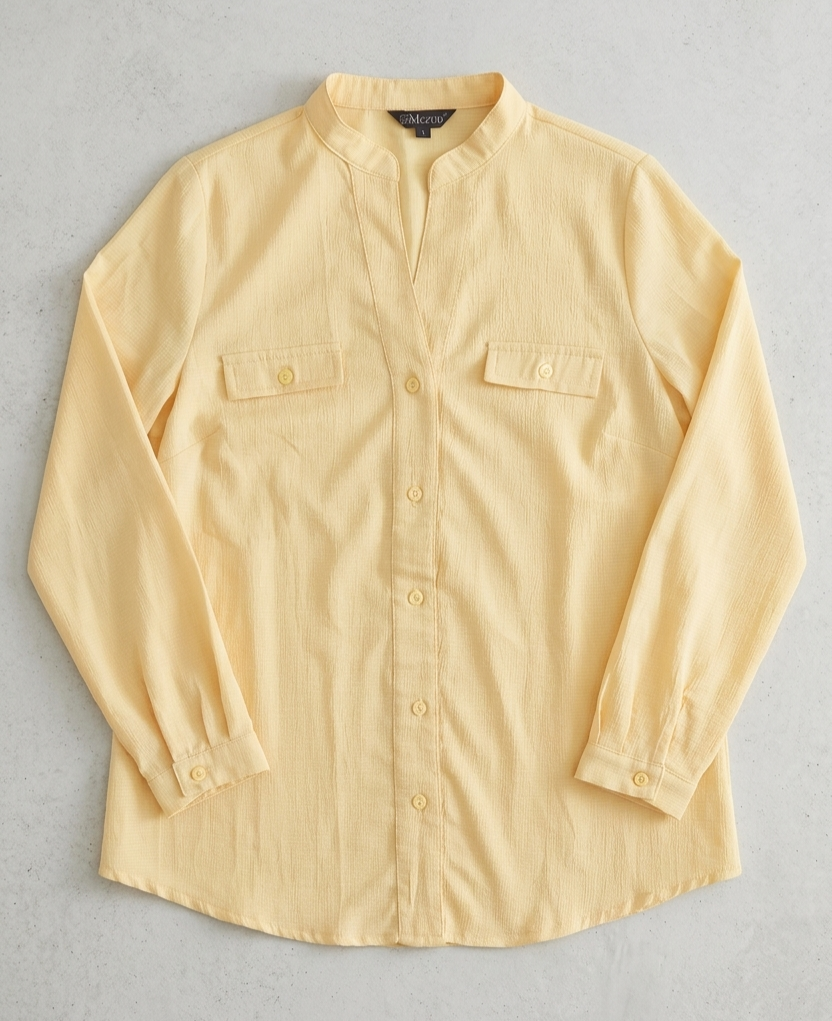 Blusa Amarillo Pastel Muzú