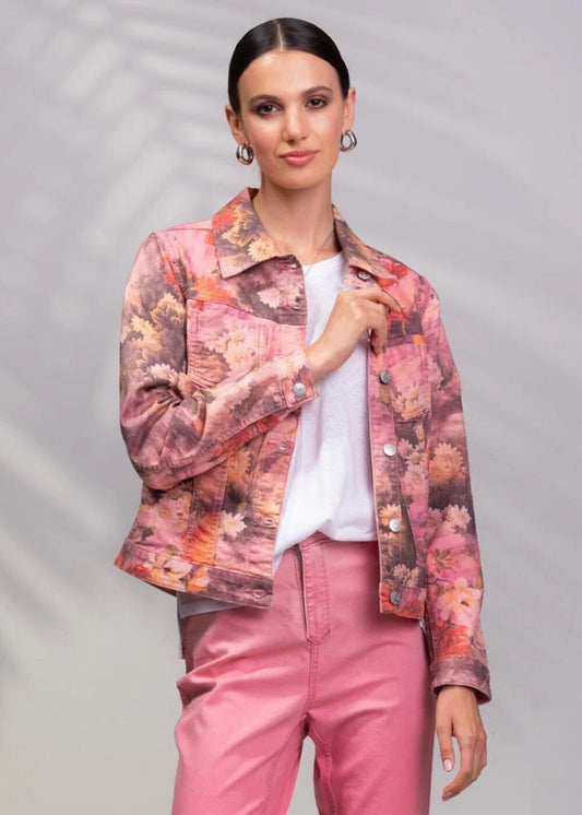Chaqueta Floral Reversible - VOLGA Patricia Nazar