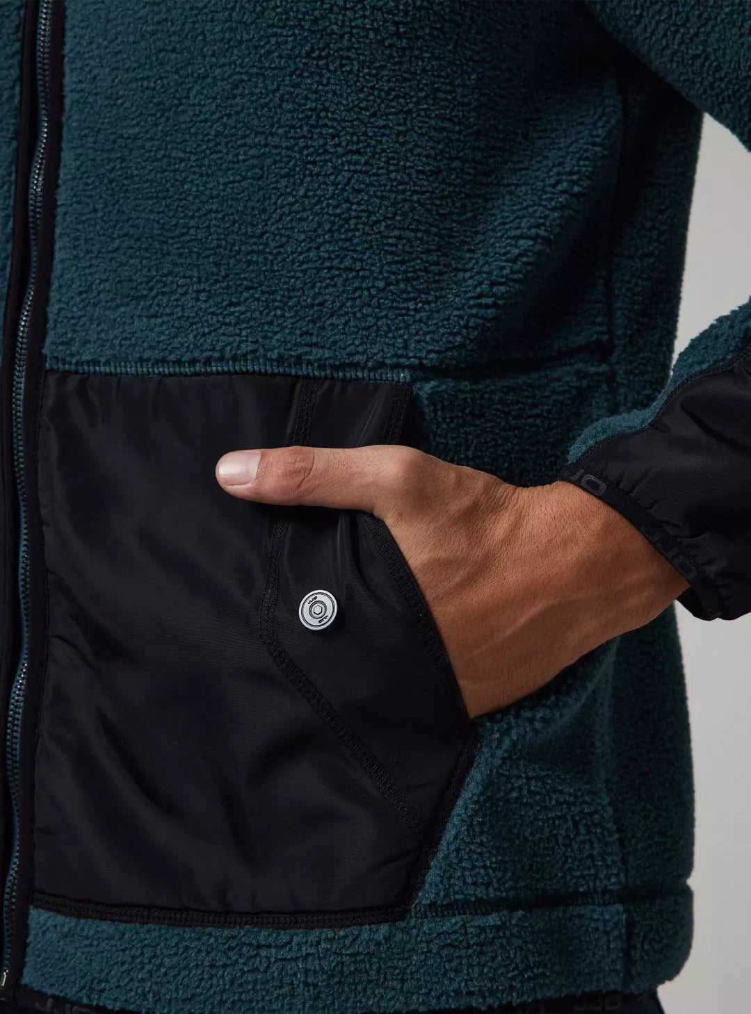 Polerón Sherpa Aplicación Nylon - JJO