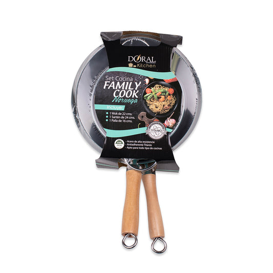 Set Cocina Family Cook, Línea Noruega - Doral