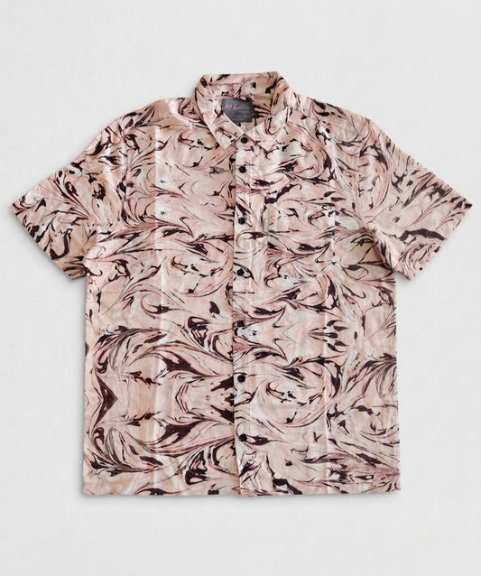 Camisa Estampado Mármol - Art Gallery by Foster